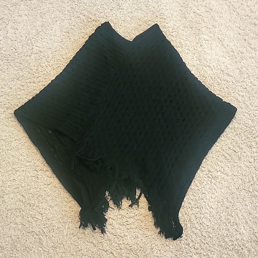 Crochet Knit Poncho